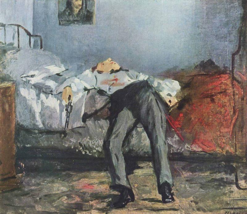Edouard Manet Le Suicide china oil painting image
